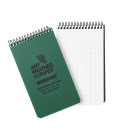 Carnet tout-temps 100 pages 76 x 130 mm vert olive Modestone