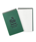 Carnet tout-temps 100 pages 96 x 148 mm vert olive Modestone