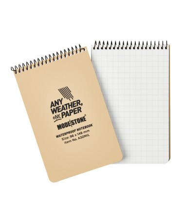 Carnet tout-temps 100 pages 96 x 148 mm tan Modestone