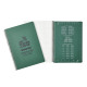 Carnet tout-temps 100 pages 148 x 210 mm vert olive Modestone