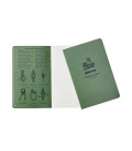 Carnet de terrain tout-temps 128 pages 118 x 183 mm vert olive Modestone