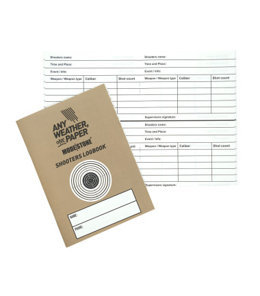 Carnet de bord tout-temps spécial tireur 105 x 148 mm tan Modestone