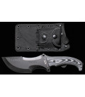 couteau, "OPERATION-KODIAK", gaine en nylon noir - Surplus militaire