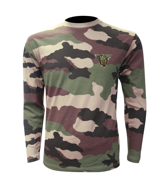 Tshirt cam manches longues brode : 2eme rep