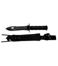 couteau survie, "Boyscout", noir - Surplus militaire