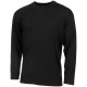 T-Shirt US à manches longues noir 170 g/m²