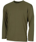 T-Shirt US à manches longues kaki 170 g/m²