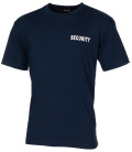T-Shirt imprimé "Security" Bleu M.F.H.