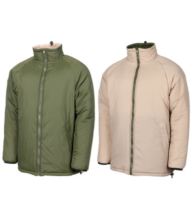 Veste thermique réversible GB grandes tailles Kaki M.F.H.