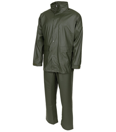 Ensemble de pluie Premium 2 pièces Kaki M.F.H.
