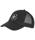 Casquette Trucker, Taille réglable Noir M.F.H.