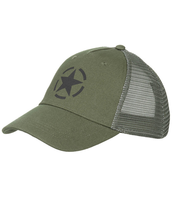Casquette Trucker, Taille réglable Kaki M.F.H.