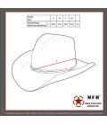 Chapeau de brousse, mentonnière, bord pliable Camouflage - M95 CZ M.F.H.