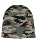 Bonnet tricoté Beanie Maille fine Camouflage - Woodland (US) M.F.H.