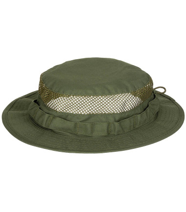 Chapeau de Brousse Mesh Boonie Kaki M.F.H.