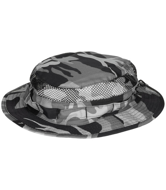Chapeau de Brousse Mesh Boonie Gris M.F.H.