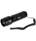 Lampe Torche mini 3 Watt avec focus Noir Fox Outdoor