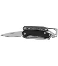 Outil multi-fonctions "Mini" avec mousqueton Noir Fox Outdoor