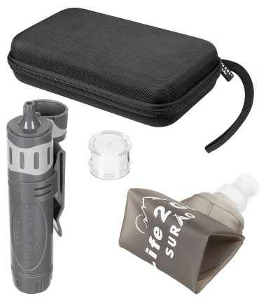 Filtre à eau LIFE 2 GO BASIC Noir Surao