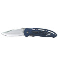 couteau pliant, une-main,bleu, clip ceinture - Surplus militaire