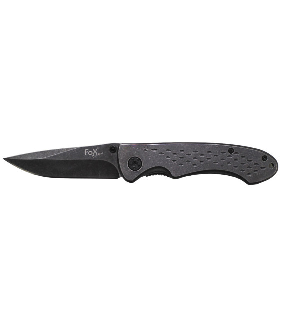 couteau pliant, une main, stonewashed, clip ceinture - Surplus militaire