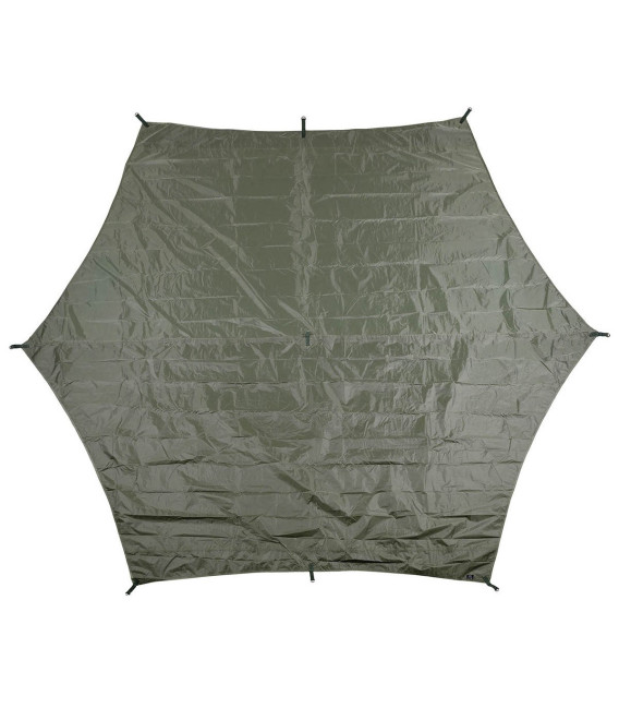 Bâche HEXAGON-TARP 340 x 310 cm Kaki M.F.H.