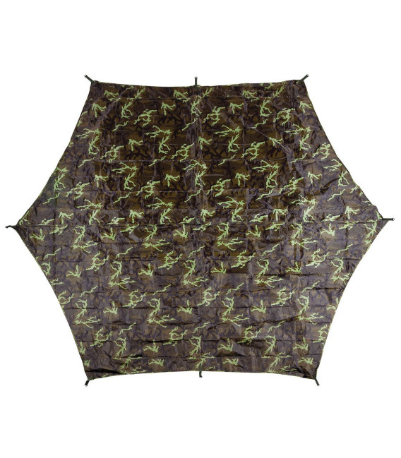 Bâche HEXAGON-TARP 340 x 310 cm Camouflage - M95 CZ M.F.H.