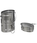 Gamelle suédoise M40, Inox, 3 pièces Inox M.F.H.