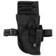 Holster Tactique pour droitier Noir M.F.H.