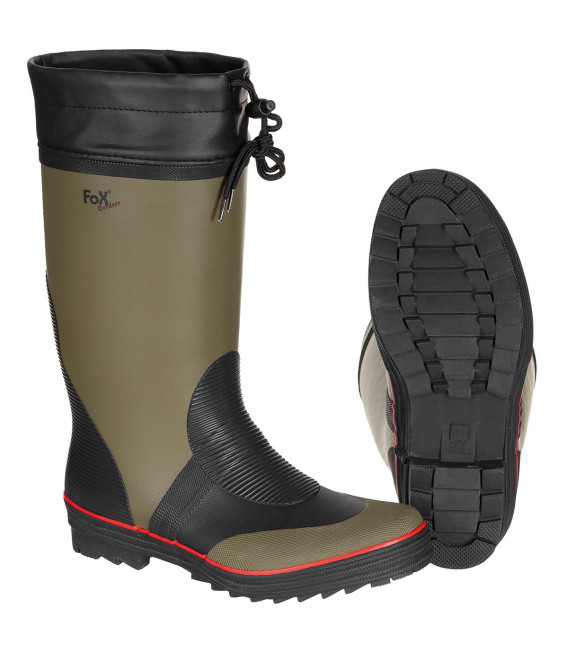 Bottes en caoutchouc Kaki Fox Outdoor