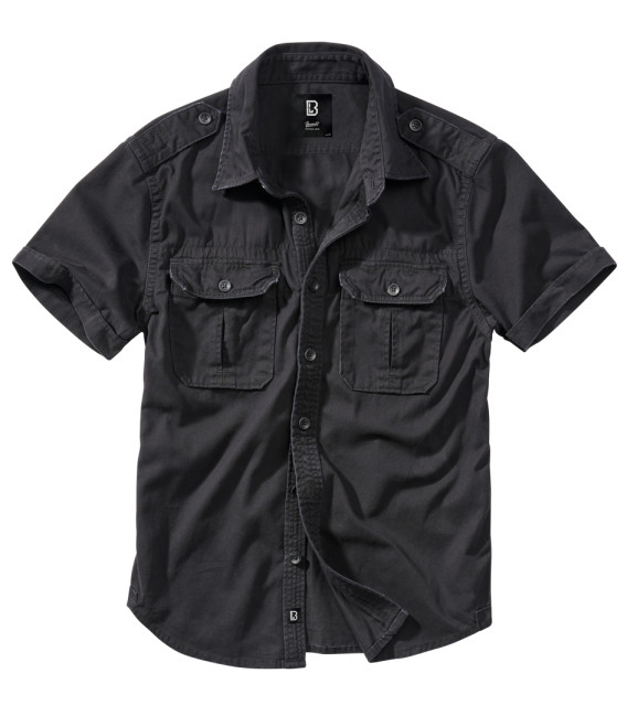 Chemise Shirt Vintage à manches courtes Brandit