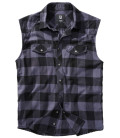 Chemise à carreaux sans manches Brandit