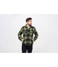 Veste Bûcheron Brandit Noir et Vert