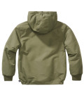 Coupe-vent Zip frontal pour enfants Windbreaker Brandit