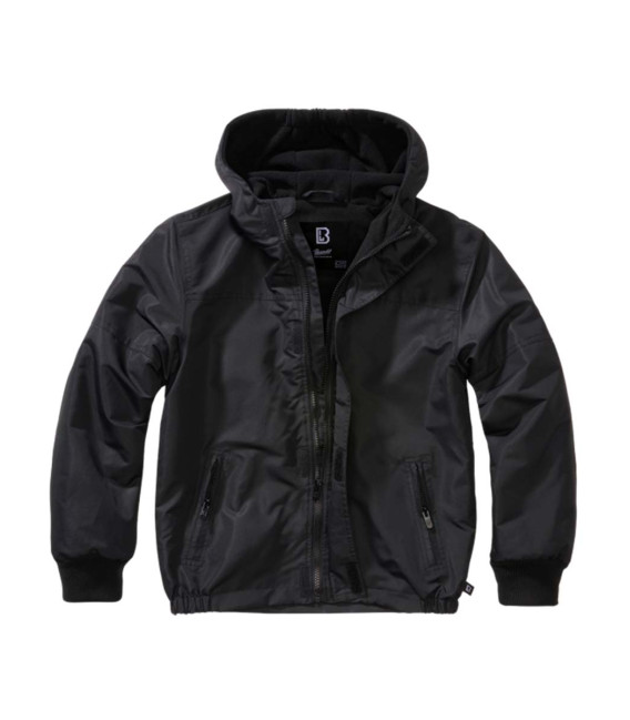 Coupe-vent Zip frontal pour enfants Windbreaker Brandit