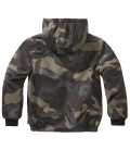 Coupe-vent Zip frontal pour enfants Windbreaker Brandit