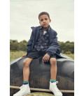 Coupe-vent Zip frontal pour enfants Windbreaker Brandit