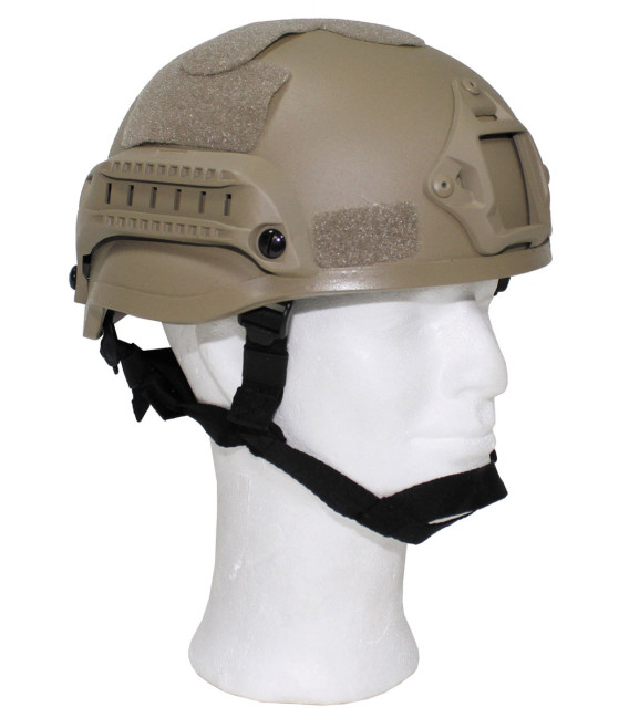 Casque US, "MICH 2002, coyote tan, ABS-plastique - Surplus militaire