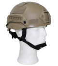 Casque US, "MICH 2002, coyote tan, ABS-plastique - Surplus militaire