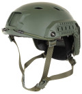 Casque US, "FAST-Parachut." vert, ABS-plastique - Surplus militaire