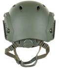 Casque US, "FAST-Parachut." vert, ABS-plastique - Surplus militaire