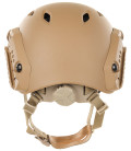 Casque US, "FAST-Parachut." coyote tan, ABS-plastique - Surplus militaire