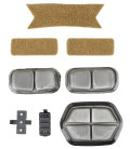 Casque US, "FAST-Parachut." coyote tan, ABS-plastique - Surplus militaire