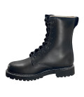 Rangers de combat noir haute qualite doublure cuir