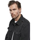 Chemise Vintage Brandit Long Sleeve Noir