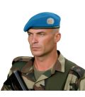 Béret militaire de l'ONU bleu cyan 1 - Surplus militaire