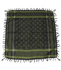 Écharpe "Shemagh", avec franges, vert-noir, crâne - Surplus militaire