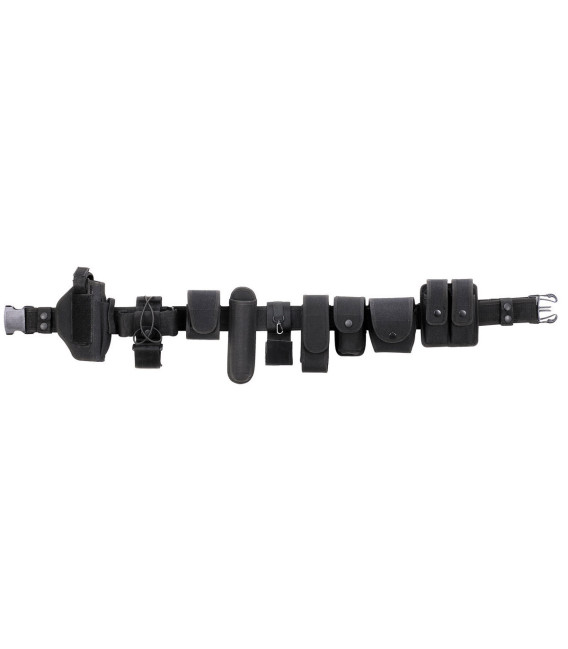 ceinturon "Security", noir, 12 pcs, forme plastique - Surplus militaire