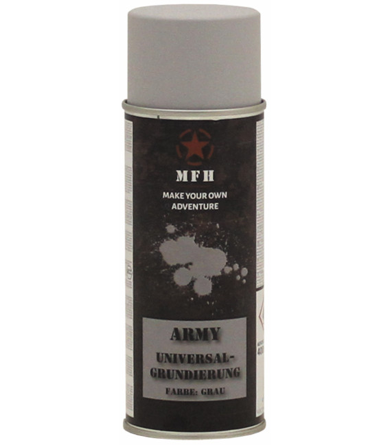 spray paint armée, 400 ml, PRIMAIRE UNIVERSEL - Surplus militaire