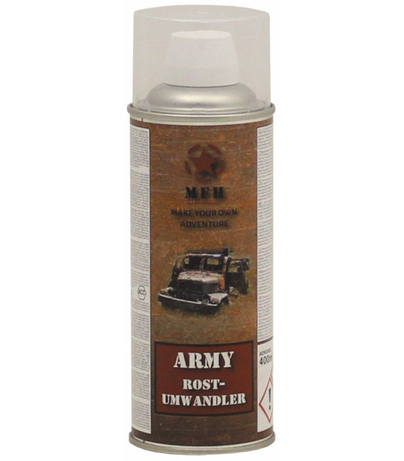 spray armée, CONVERTISSEUR DE ROUILLE, 400 ml - Surplus militaire